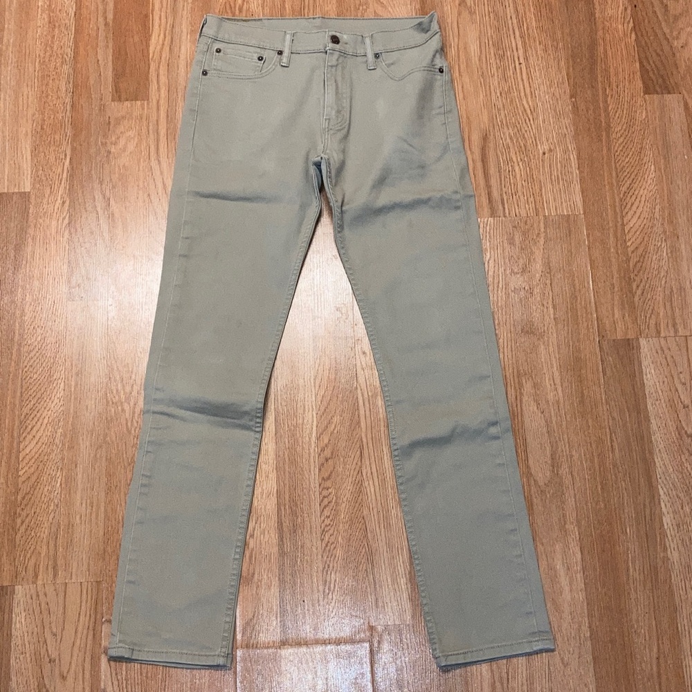 Levi's 511 Men's Slim Straight Beige Jeans 32 x 34